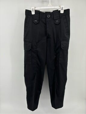 Outdoor Men's Black Cargo Pants - Tailored Utility Style